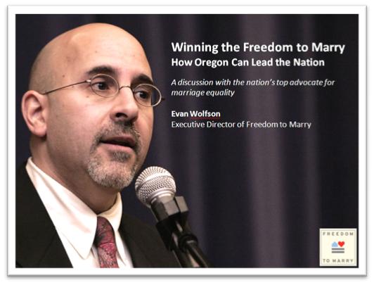 Evan Wolfson - Executive Direction Freedom to Marry